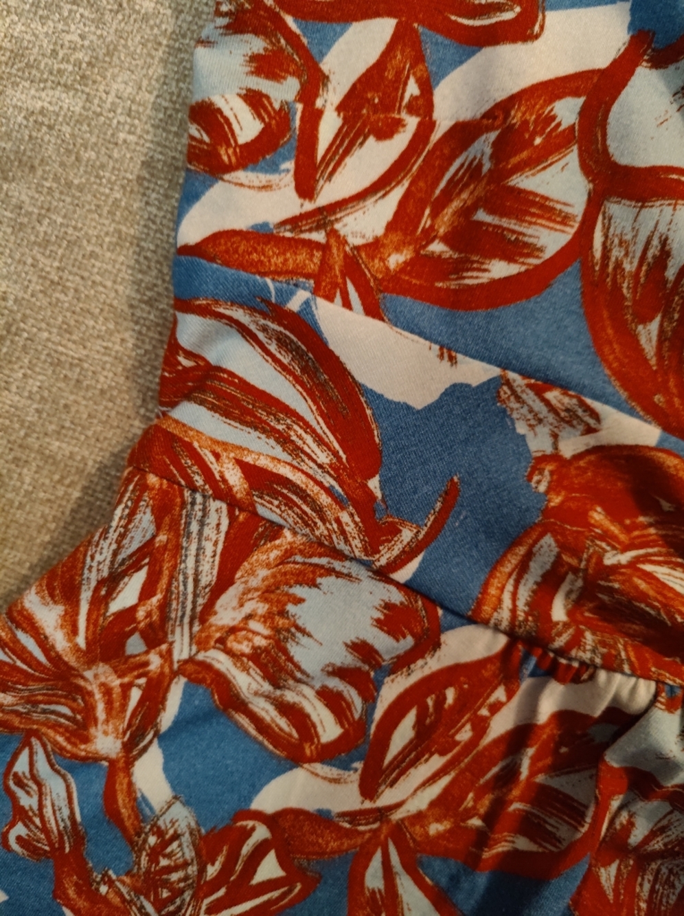 Soft Surroundings Spritzer Twist-Front Maxi Dress, Petite L - Picture 6 of 12